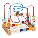 Relaxdays boulier bébé circuit de motricité bois design b enfants dès 1 an filles et garçons multicolore ... Relaxdays boulier bébé circuit de motricité bois design b enfants dès 1 an filles et garçons multicolore ...