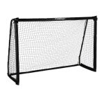 Relaxdays cage de foot pour enfants et adultes acier et plastique hxlxp : 120 x 180 x 60 cm pour le jardin ...