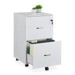Relaxdays caisson de bureau 2 tiroirs clé pratique barres pour dossiers suspendus h x l x p : 72 x 43 ... Relaxdays caisson de bureau 2 tiroirs clé pratique barres pour dossiers suspendus h x l x p : 72 x 43 ...