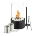 Relaxdays cheminée de table bioéthanol intérieur & extérieur hxd : 265 x 16 cm feu de table noir / transparent ... Relaxdays cheminée de table bioéthanol intérieur & extérieur hxd : 265 x 16 cm feu de table noir / transparent ...