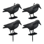 Relaxdays corbeau anti - pigeon lot de 4 à poser et suspendre effaroucheur oiseaux pour jardin et balcon ... Relaxdays corbeau anti - pigeon lot de 4 à poser et suspendre effaroucheur oiseaux pour jardin et balcon ...
