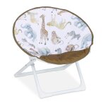 Relaxdays fauteuil pour enfant pliant animaux hlp : 47 x 50 x 48 cm pour int�rieur ou ext�rieur multicolore ...