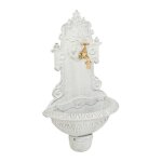 Relaxdays fontaine ext�rieure pour le jardin robinet bac design rustique h x l x p : 61 x 35 x 18 cm ...