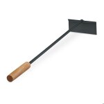 Relaxdays gratte - cendres manche en bois métal 53 cm pour barbecue cheminée & four noir / naturel Relaxdays gratte - cendres manche en bois métal 53 cm pour barbecue cheminée & four noir / naturel