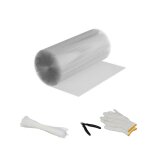 Relaxdays grillage à lapins ou poules en acier recouvert de zinc mailles 63 x 63 mm 50 cm x 10 m argenté ... Relaxdays grillage à lapins ou poules en acier recouvert de zinc mailles 63 x 63 mm 50 cm x 10 m argenté ...
