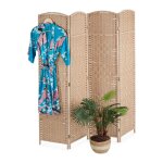 Relaxdays paravent à 4 volets pliable bois corde de papier h x l : 170 x 160 cm pour votre intérieur ... Relaxdays paravent à 4 volets pliable bois corde de papier h x l : 170 x 160 cm pour votre intérieur ...