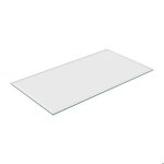 Relaxdays plaque en verre de sécurité trempé pour table et cheminée rectangulaire 120x65 cm 8 mm transparente ... Relaxdays plaque en verre de sécurité trempé pour table et cheminée rectangulaire 120x65 cm 8 mm transparente ...