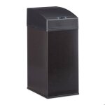 Relaxdays poubelle capteur couvercle automatique seau int�rieur avec poign�e hygi�nique acier 35x145x20 ...