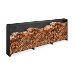 Relaxdays range - bûches avec protection pour bûches à partir de 25 cm support en fer hxlxp : 110 x 322 ... Relaxdays range - bûches avec protection pour bûches à partir de 25 cm support en fer hxlxp : 110 x 322 ...