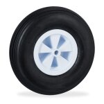 Relaxdays roue de brouette 3. 50 - 6 caoutchouc jante en plastique rechange increvable 100 kg max. noir ... Relaxdays roue de brouette 3. 50 - 6 caoutchouc jante en plastique rechange increvable 100 kg max. noir ...