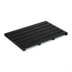 Relaxdays tapis de bain en bambou 54x36 cm antidérapant caillebotis pour sauna douche intérieur & extérieur ... Relaxdays tapis de bain en bambou 54x36 cm antidérapant caillebotis pour sauna douche intérieur & extérieur ...