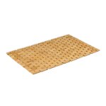 Relaxdays tapis de bain en bambou 60x40 cm caillebotis pour sauna douche int�rieur et ext�rieur enroulable ...
