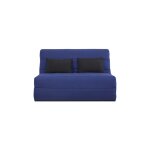 Relaxima - banquette convertible bz cecilia couchage 140 x 190 pearl marine Relaxima - banquette convertible bz cecilia couchage 140 x 190 pearl marine