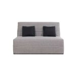 Banquette convertible bz noe - relaxima - couchage 140 x 190 cape gris