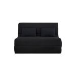 Relaxima - banquette convertible bz olivia couchage 140 x 190 pearl noir