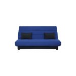 Relaxima - banquette convertible clic clac olivia couchage 130 x 190 rangement intgr pearl marine