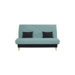 Banquette convertible clic clac zephir - relaxima - couchage 130x190 avec rangement int�gr� et matelas ...