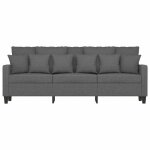 Remisecanap� - clic - clac - � 3 places gris fonc� 180 cm tissu jilimaison2025 61165941