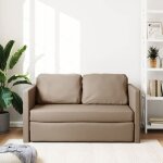 Remise clic - claccanapé lit convertible 2 places 2 en 1 cappuccino 112 x 174 x 55 cm similicuir jilimaison202 ... Remise clic - claccanapé lit convertible 2 places 2 en 1 cappuccino 112 x 174 x 55 cm similicuir jilimaison202 ...