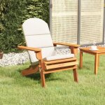 Remise fauteuil dextérieur / chaise de jardin - 1personne - adirondack avec coussins bois massif dacacia ... Remise fauteuil dextérieur / chaise de jardin - 1personne - adirondack avec coussins bois massif dacacia ...