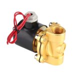 220v dn1 / 2 electrovanne normalement ferme valve lectrique lectromagntique diesel gaz dair en alliage ...