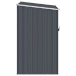 Remisearmoire malle de jardin abri de jardin anthracite 87 x 98 x 159 cm acier galvanis� jilimaison2025 ...