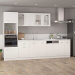 Remisearmoire de plancher � tiroir lyon - buffet bahut de cuisine / meuble bas - blanc 40x46x815cm jilimaison2 ...