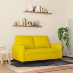 Remisecanapé - clic - clac - à 2 places jaune 120 cm velours jilimaison2025 66495806 Remisecanapé - clic - clac - à 2 places jaune 120 cm velours jilimaison2025 66495806