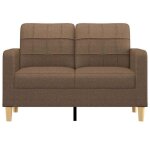 Remisecanap� - clic - clac - � 2 places marron 120 cm tissu jilimaison2025 81680383