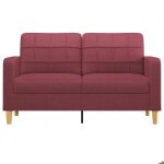 Remisecanapé - clic - clac - à 2 places rouge bordeau x 140 cm tissu jilimaison2025 26433636 Remisecanapé - clic - clac - à 2 places rouge bordeau x 140 cm tissu jilimaison2025 26433636