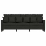 Remisecanapé - clic - clac - à 3 places noir 180 cm tissu jilimaison2025 52487469 Remisecanapé - clic - clac - à 3 places noir 180 cm tissu jilimaison2025 52487469
