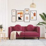 Remisecanapé - clic - clac - avec coussins 2 places rouge bordeau x velours jilimaison2025 91395783 Remisecanapé - clic - clac - avec coussins 2 places rouge bordeau x velours jilimaison2025 91395783