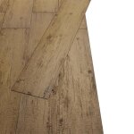 Remisedalles de terrasse / revtement de sol planches de plancher - pvc non auto - adhsif 526 m marron ...