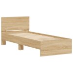 Remiselit 1 personne cadre de lit simplesans matelas avec lumi�res led 75 x 190 cm jilimaison2025 87082363 ...