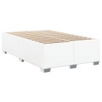 Remiselit 2 personnes cadre de lit double sans matelas blanc 120 x 190 cm similicuir jilimaison2025 18882670 ...