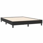 Remiselit 2 personnes sommier � lattes de lit sans matelas noir 140 x 210 cm velours jilimaison2025 68131841 ...