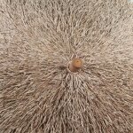 Remiseparasol - jardin - parasol en bambou - avec toit en feuille de bananier 210 cm jilimaison2025 1497883 ...