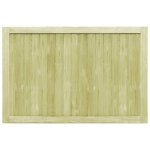 Remiseporte de jardin cl�tureuu portillons de jardin 2 pcs - bois de pin impr�gn� 300x100 cm jilimaison2025 ...