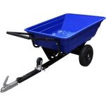 Remorque atv jardin chargement ferme puissant tracteur roues pneumatiques Remorque atv jardin chargement ferme puissant tracteur roues pneumatiques
