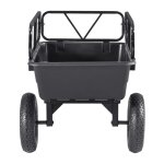 Remorque � benne basculante - duoku - 283 l - id�ale pour tracteurs tondeuses et �quipements de jardin ...