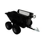 Remorque à benne basculante pour quad atv 4 roues puissant 680 kg ferme jardi Remorque à benne basculante pour quad atv 4 roues puissant 680 kg ferme jardi
