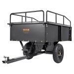 Remorque à benne basculante - vevor - charge 340 kg - remorque utilitaire de jardin robuste - pour tracteur ... Remorque à benne basculante - vevor - charge 340 kg - remorque utilitaire de jardin robuste - pour tracteur ...