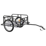 Meilleures remorque de v�lo - remorque de marchandises - 130x73x485 cm acier noir ssdc5484947