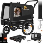 Remorque vélo - tectake - transport pour chien woofrider en tissu oxfort 600d multifonctions pliable ... Remorque vélo - tectake - transport pour chien woofrider en tissu oxfort 600d multifonctions pliable ...