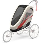 Remorque vlo - cybex - 7343434 - sige multisport - confort optimal - aration 360