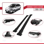 Compatible avec renault clio 3 estate 2005 - 2012 fly model barres de toit railing porte - bagages de ...