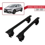Compatible avec renault grand scenic 4 2017 - 2022 ace - 4 barres de toit railing porte - bagages de ...
