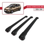 Pour renault grand scenic (mk3) 2009 - 2016 barres de toit ace - 1 railing porte - bagages de voiture ...