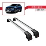 Compatible avec renault koleos 2 (hc) 2017 - 2024 ace - 2 barres de toit railing porte - bagages de voiture ...