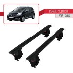 Compatible avec renault scenic 3 2013 - 2016 ace - 4 barres de toit railing porte - bagages de voiture ...
